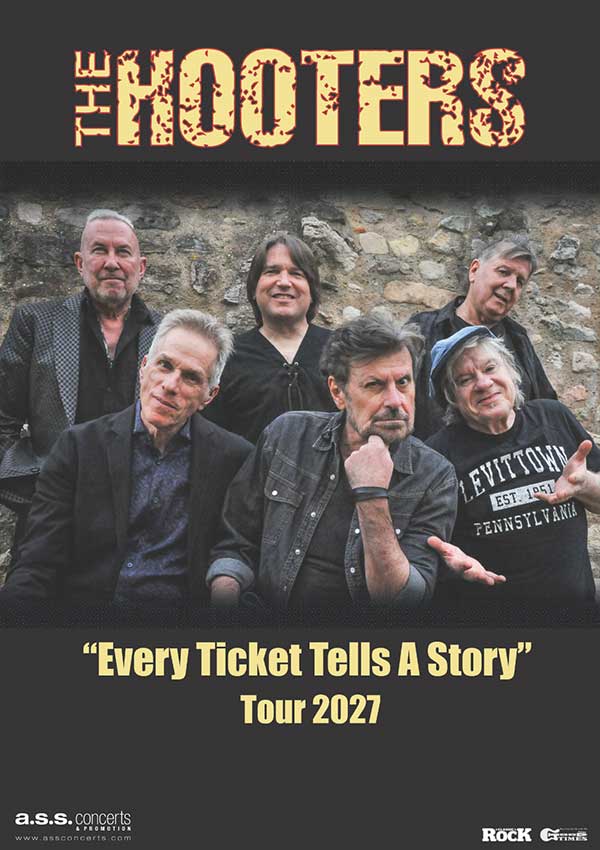 The Hooters – „Every Ticket Tells A Story“ Summer Tour 2027