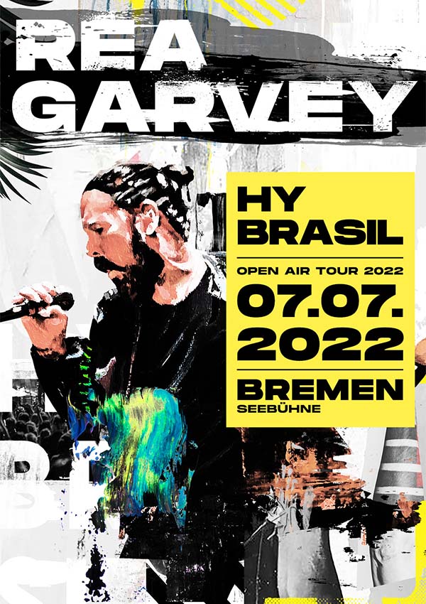 Rea Garvey – Hy Brasil Open Air Tour 2022