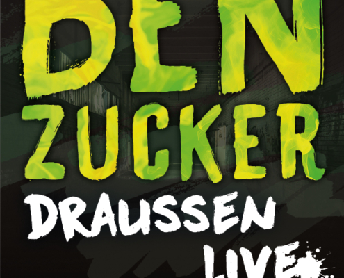 Plakatmotiv für Konzert Ben Zucker Open Air Draußen 2025 auf der Seebühne Bremen