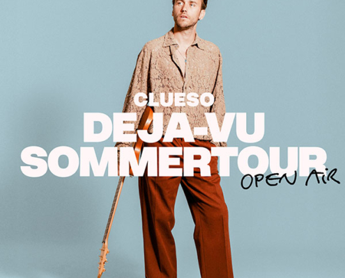 Plakatmotiv für Konzert Clueso Sommer Tour 2026 auf der Seebühne Bremen 2026