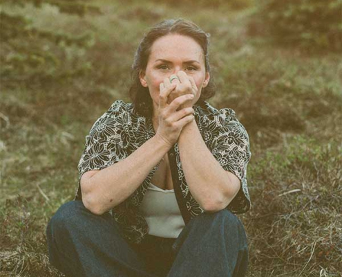 Plakatmotiv für Open Air Konzert von Emilíana Torrini auf der Seebühne Bremen