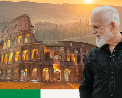 Plakatmotiv für Un Momento Italiano - eine italienische Sommernacht mit Nino de Angelo - Open Air 2026 - Live mit Band auf der Seebühne Bremen