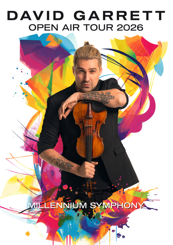 David Garrett – Millennium Symphony Open Air-Tour 2026