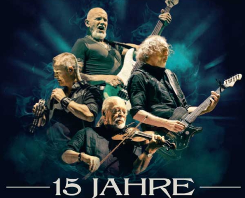 Plakatmotiv für Open Air Konzert Santiano - Weiter in neue Dimension - 15 Jahre - Die große Jubiläumstour 2027 auf der Seebühne Bremen